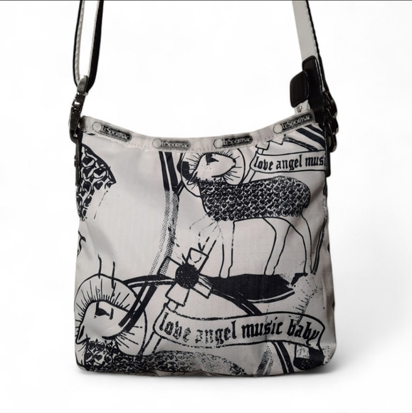 Y2K Ltd Ed L.A.M.B. x LESPORTSAC Gwen Stefani 2003 Concert Bag Crossbody - Picture 3 of 11